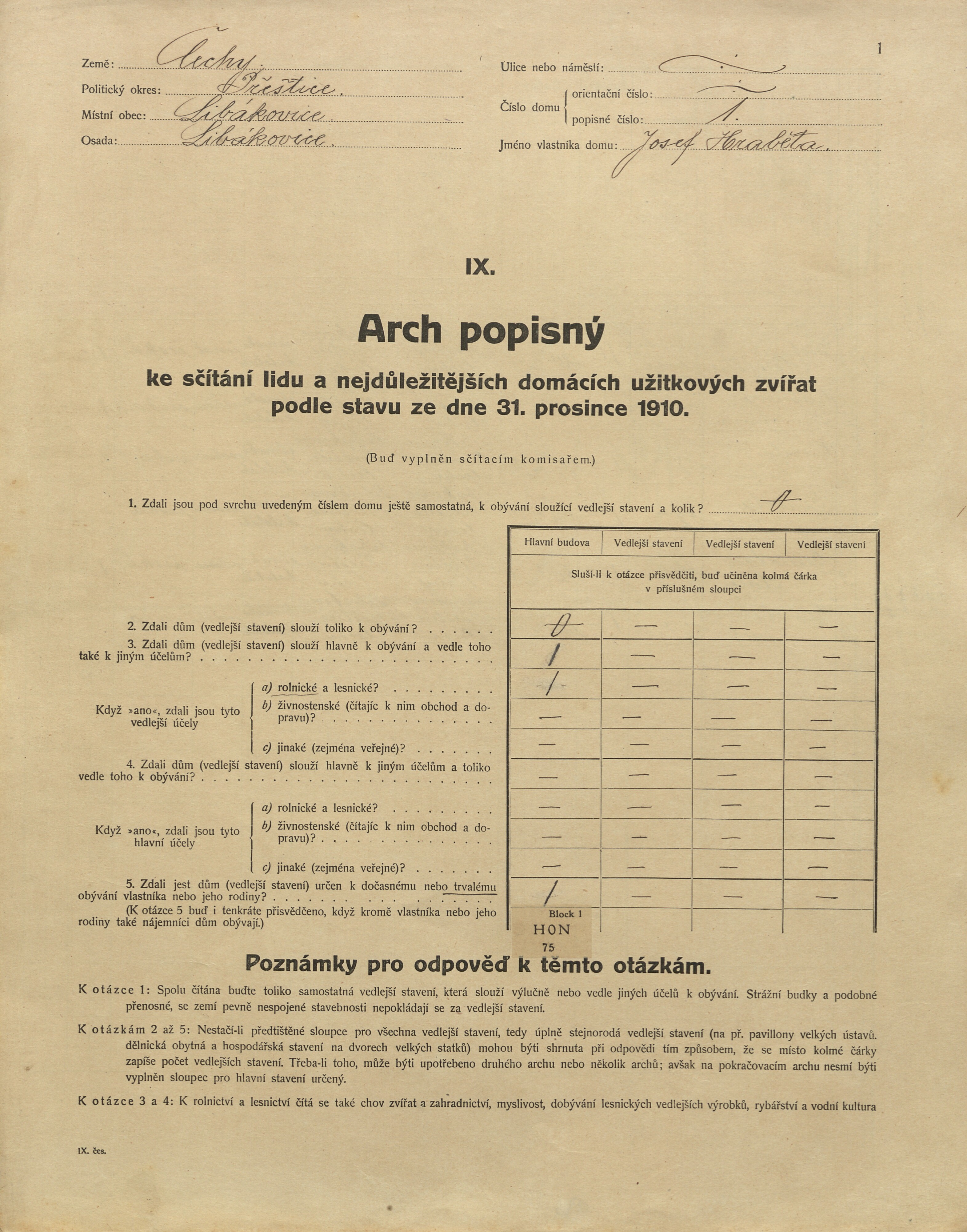 1. soap-pj_00302_census-1910-libakovice-cp001_0010