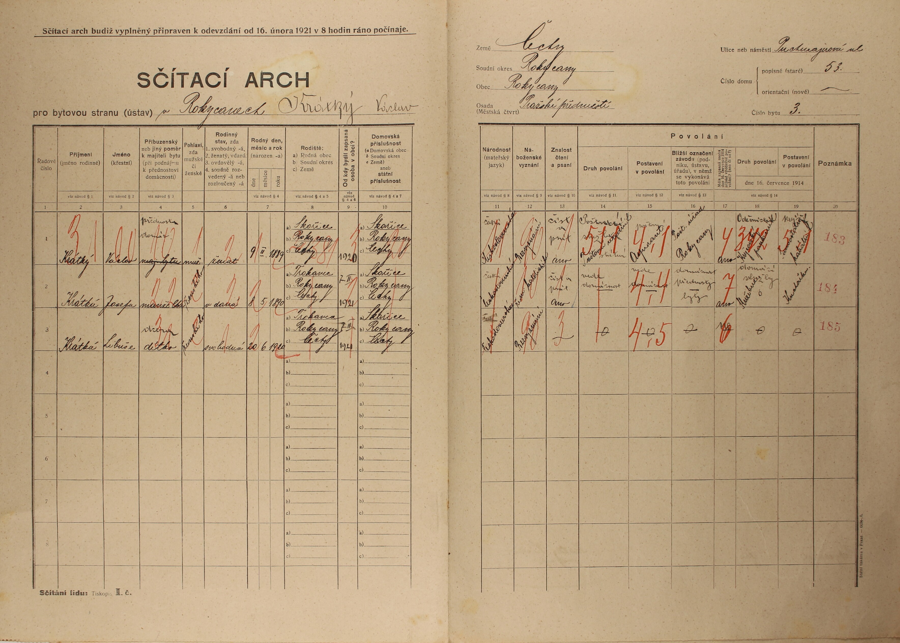 4. soap-ro_00002_census-1921-rokycany-prazske-predmesti-cp053_0040