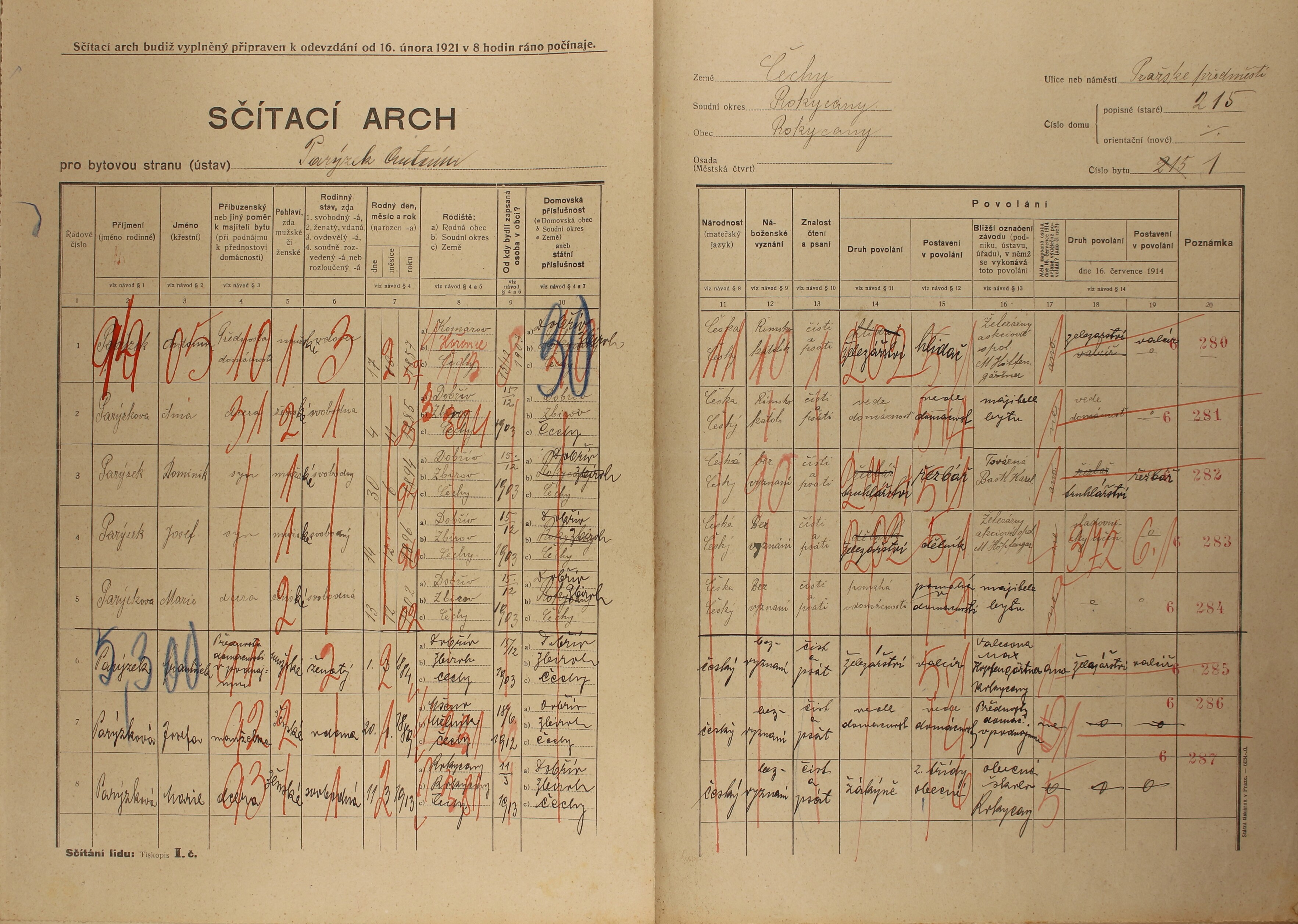 2. soap-ro_00002_census-1921-rokycany-prazske-predmesti-cp215_0020