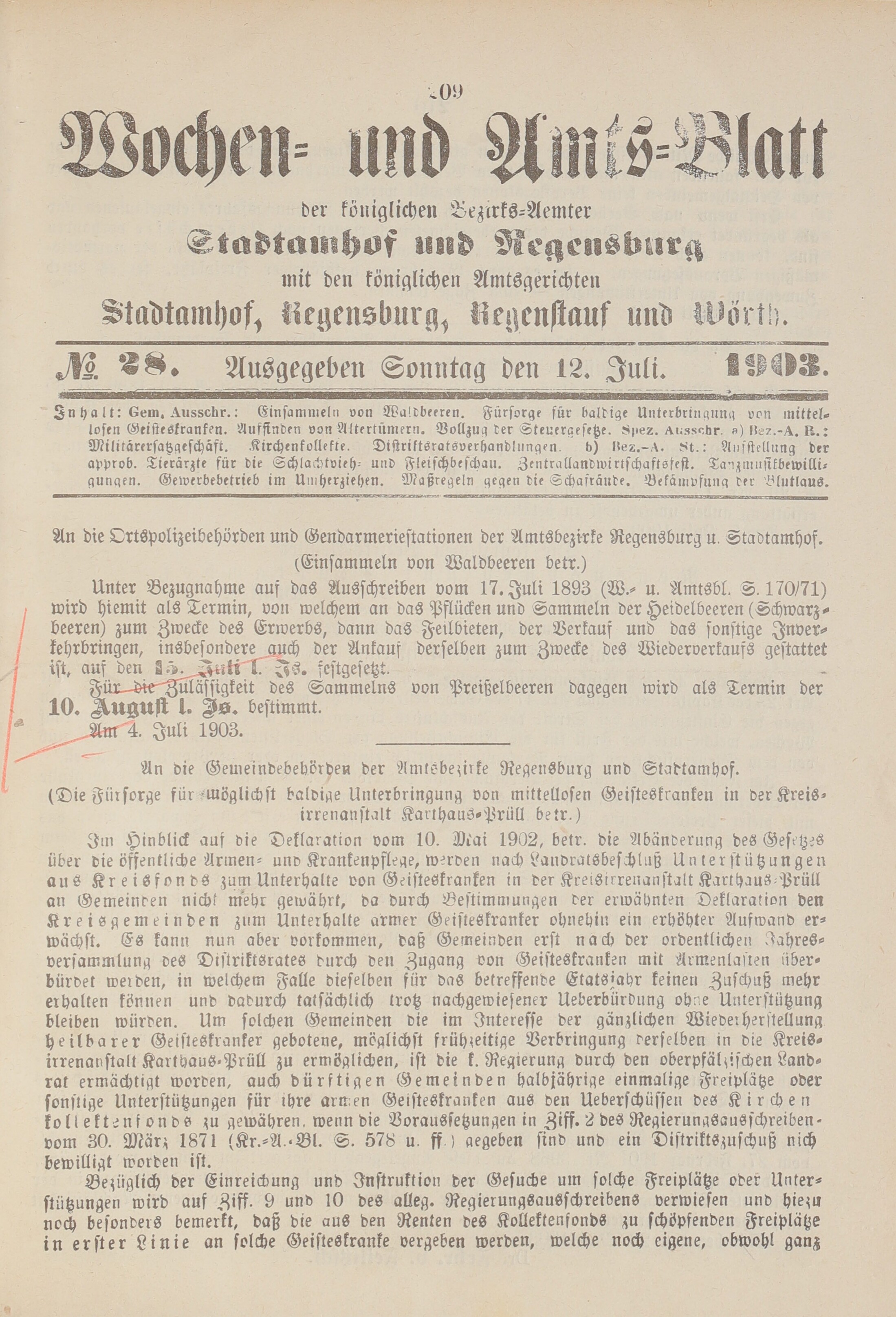 1. amtsblatt-stadtamhof-regensburg-1903-07-12-n28_2220